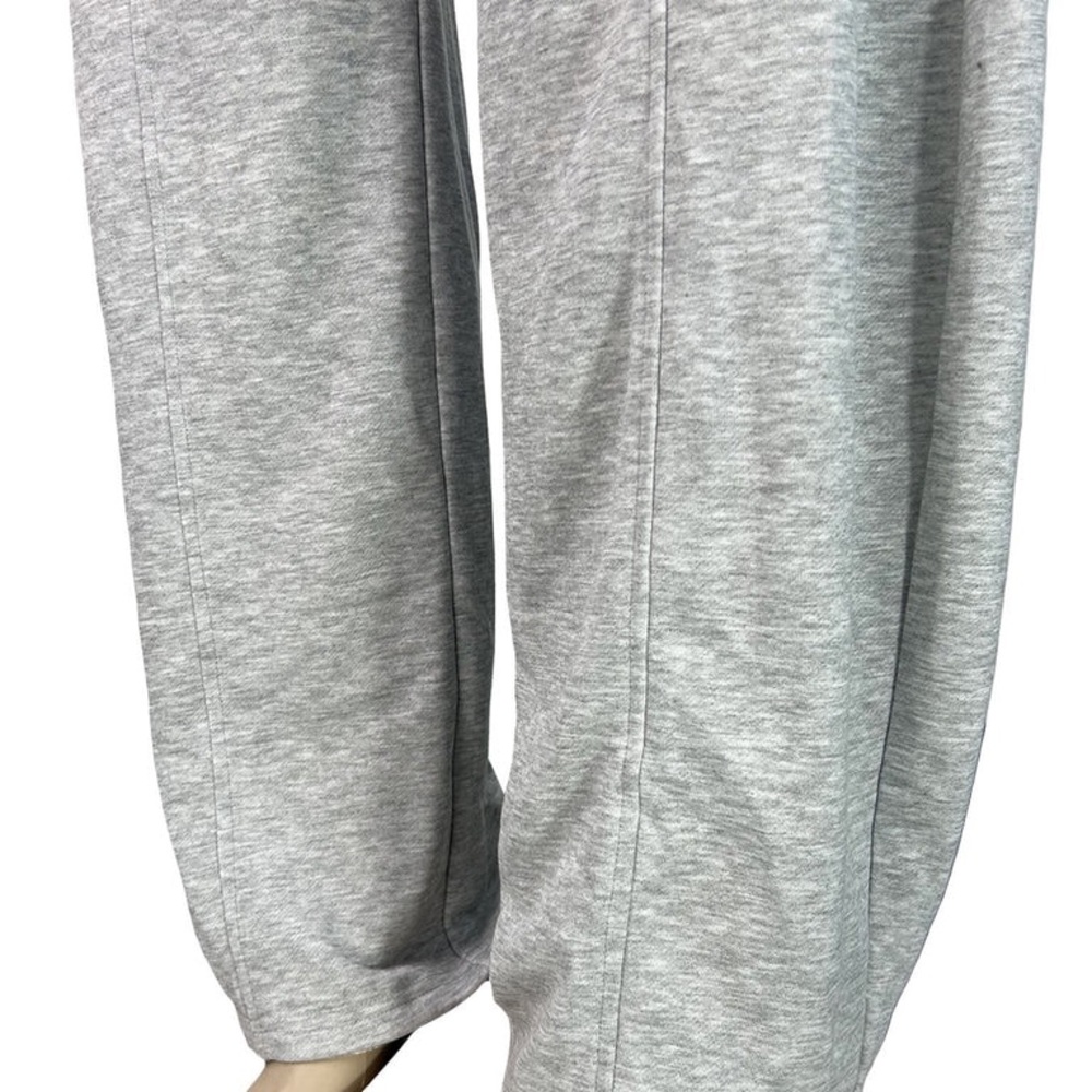 Black~Rope Detail Cropped Hoodie & Wide-Leg Sweatpant Set - Picture 6 of 8
